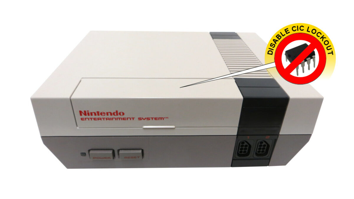 Nintendo Entertainment System top FOR PARTS OR REPAIR